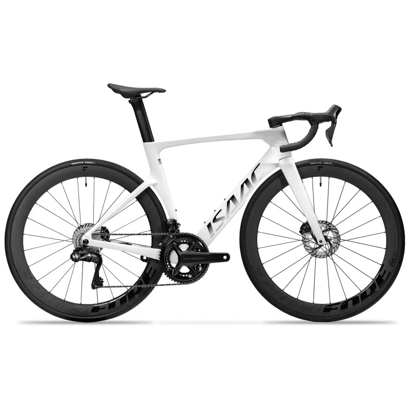 Cestný bicykel Isaac Meson Mineral White Shimano Dura-Ace Di2 DT Swiss ARC 1600, veľkosť L