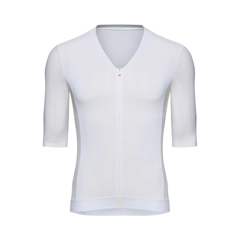 Letní cyklistický dres pánský Raceday S/S bílý