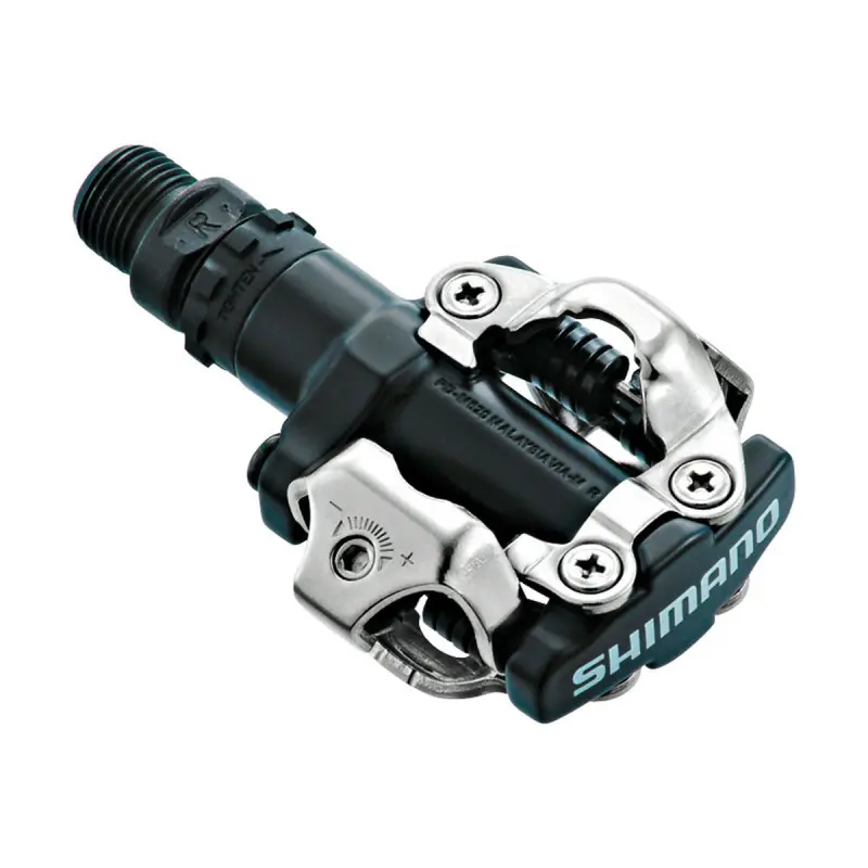 Pedále Shimano MTB PD-M520 SPD + zarážky SM-SH51 čierne