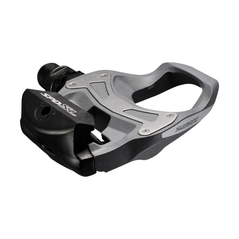 Cestné pedále Shimano PD-R550 SPDSL + zarážky SM-SH11 kompozit sivé