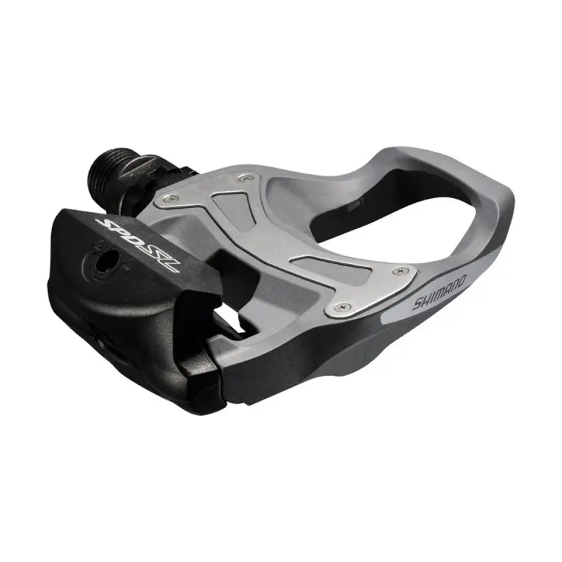 Cestné pedále Shimano PD-R550 SPDSL + zarážky SM-SH11 kompozit sivé