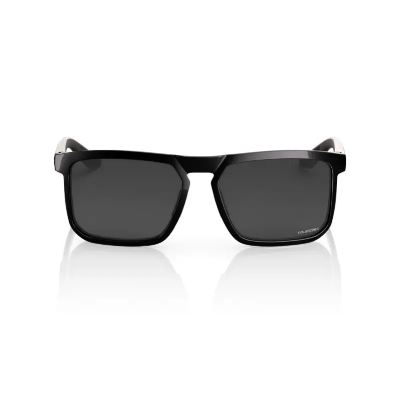 RENSHAW Polished Black  - Grey Polarized  Lens