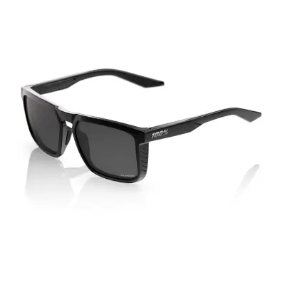 RENSHAW Polished Black  - Grey Polarized  Lens