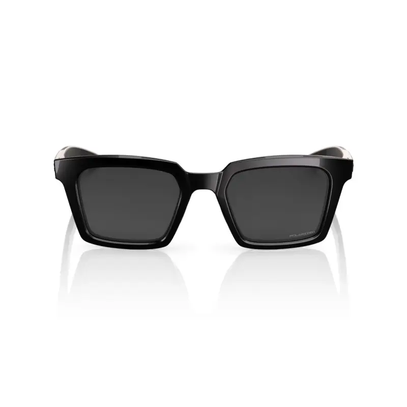 ERBA Polished Black - Grey Polarized  Lens