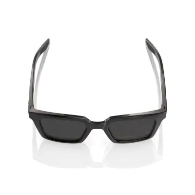 ERBA Polished Black - Grey Polarized  Lens