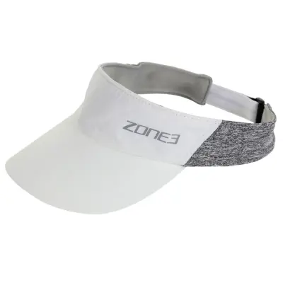 Lightweight Race Visor / White/Charcoal Marl/Relective Silver / OS