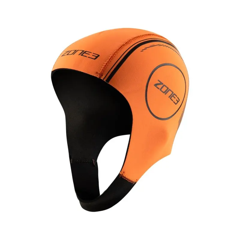 Neoprene Swim Cap / Hi-Vis Orange