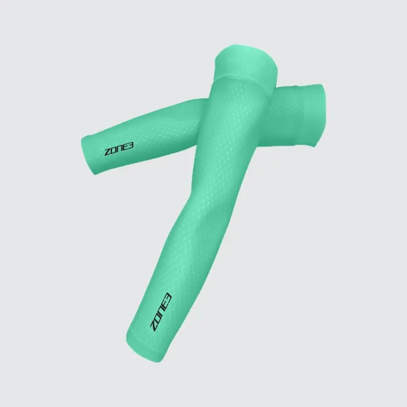 Women's Aquaflo Plus Arm Sleeve / Black/Mint / SM