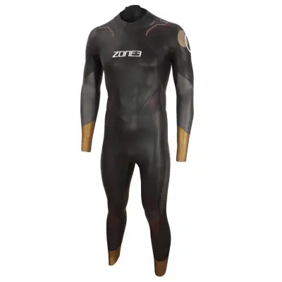 Men's Thermal Aspire Wetsuit / Black/Grey/Gold/Red