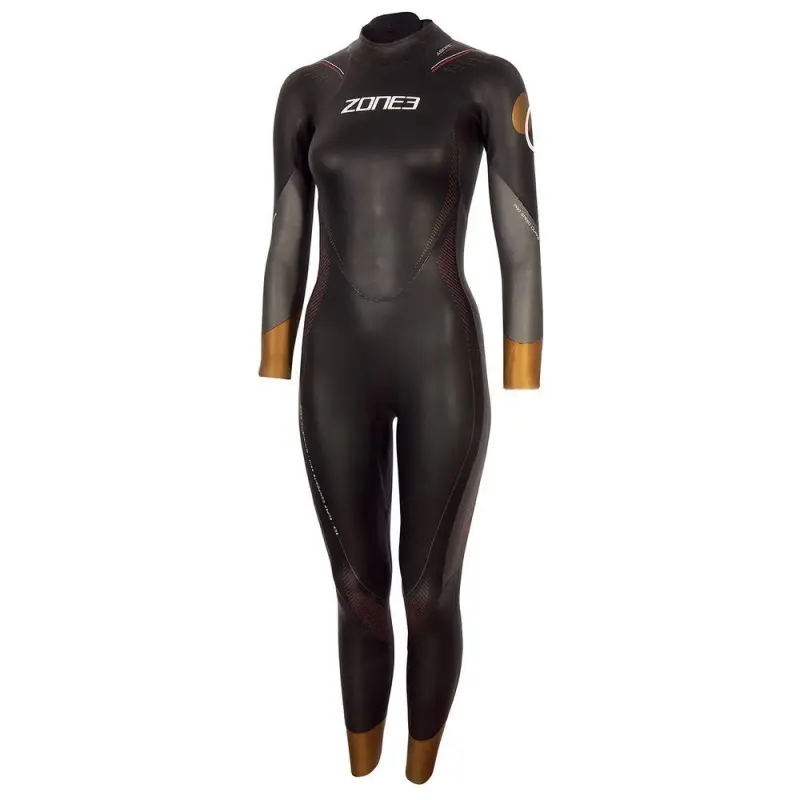 Women's Thermal Aspire Wetsuit / Black/Grey/Gold/Red