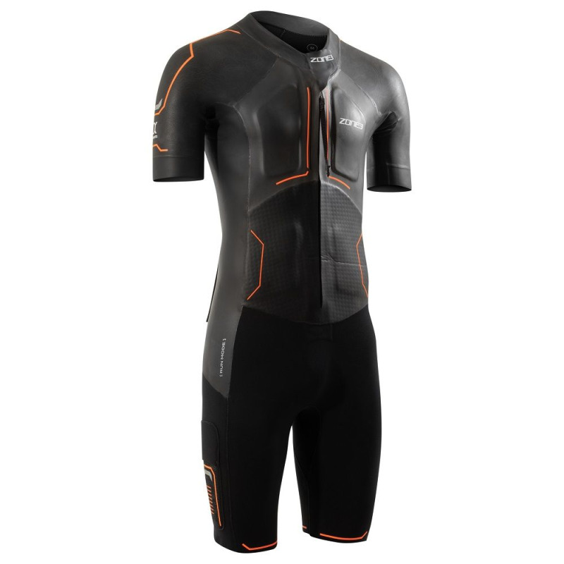 Men's Evolution Swimrun / Black/Orange/Gun Metal
