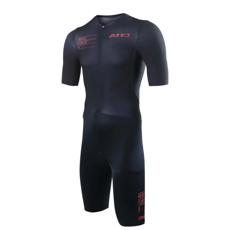Men's Aeroforce X Ii Short Sleeve Trisuit / Black