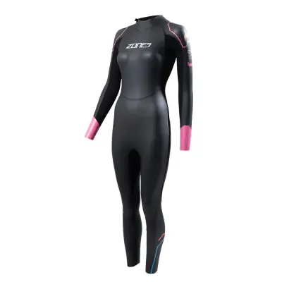 Women's Aspect Breaststroke Wetsuit  / Black/Pink