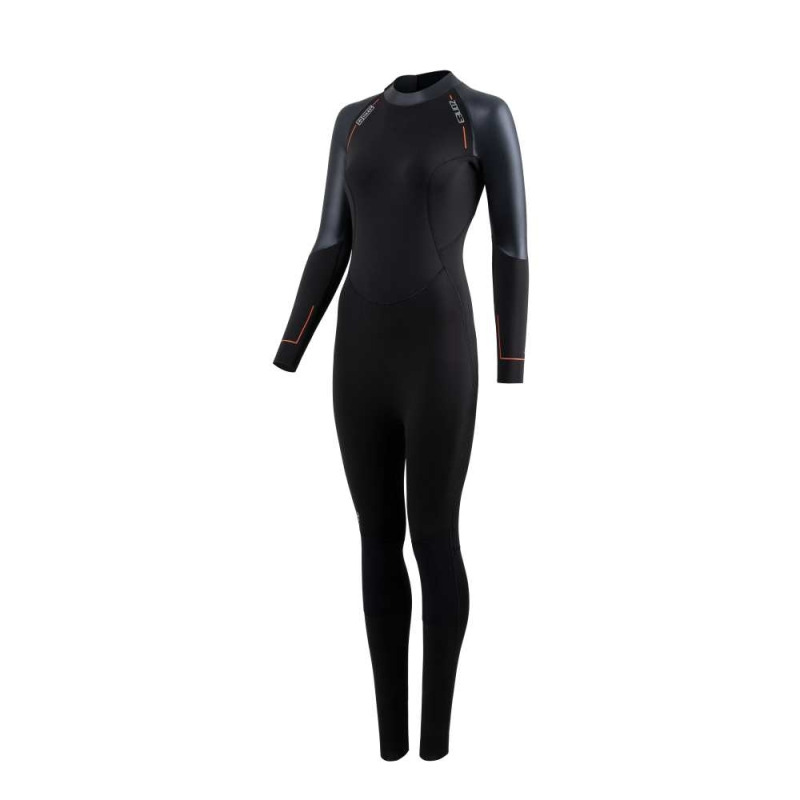Women's YULEX®  Switch Wetsuit / Black/Orange
