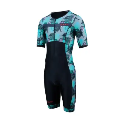Men's Activate+ Short Sleeve Trisuit - Tribal Rush / Black/Khaki