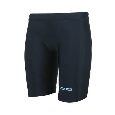Women's Activate Tri Shorts / Black/Turquoise