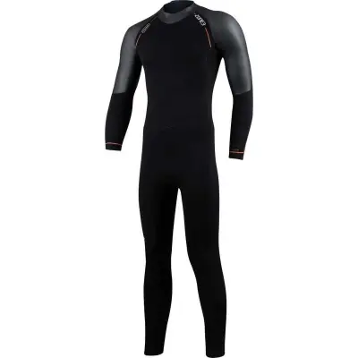 Men's Active-Flex Wetsuit / Black/Orange