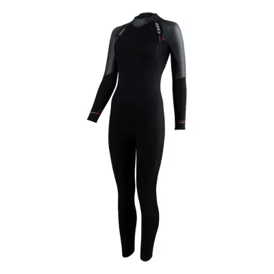 Women's Active-Flex Wetsuit / Black/Orange