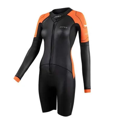 Women's Versa Swimrun Wetsuit / Black/Orange