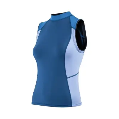 Women's Yulex® Vest / Multi Blue/White