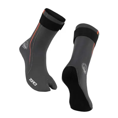 Active-Flex Swim Sock / Grey/Orange