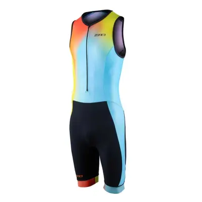 Men's Activate+ Sleeveless Trisuit / Neon/Black