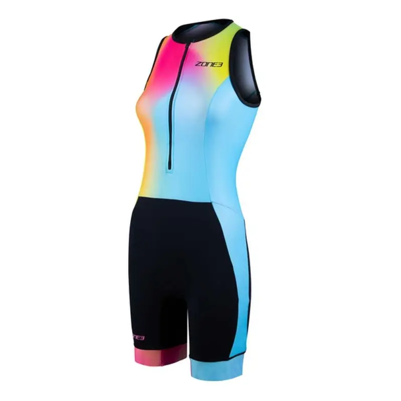 Women's Activate+ Sleeveless Trisuit / Neon/Black