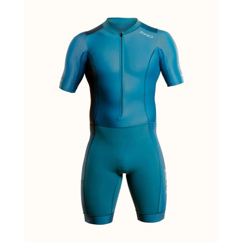 Men's Activate+ Short Sleeve Trisuit / Teal