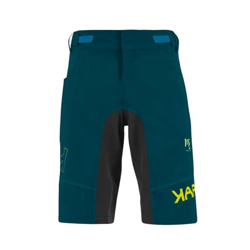 Outdoorové nohavice pánske Karpos Ballistic Evo modrozelené/čierne