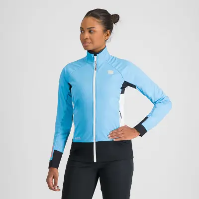 Sportful APEX dámska bunda blue aquarius/white