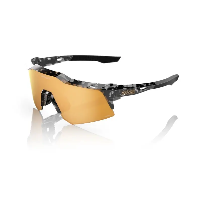 SPEEDCRAFT XS Money Mike 3 Polished Black Tortoise - HiPER 24K Gold Mirror Lens