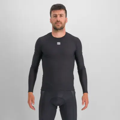 Sportful BodyFit Pro tričko s dlhým rukávom čierne
