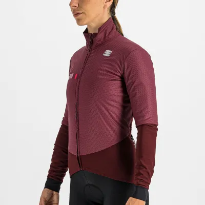 Sportful BODYFIT PRO dámska bunda vínová