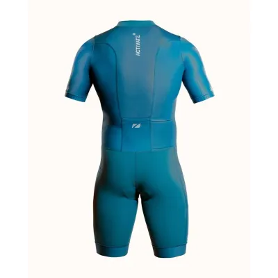 Mens-Activate-Short-Sleeve-Trisuit-Teal