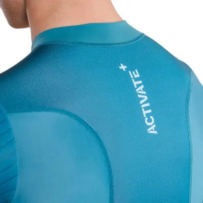 Mens-Activate-Short-Sleeve-Trisuit-Teal