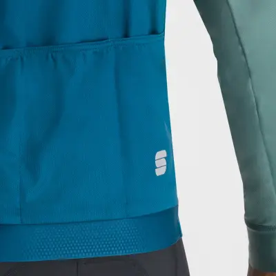 Sportful SUPERGIARA THERMAL dres teal blu shrub green