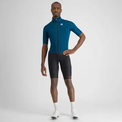 Sportful FIANDRE PRO bunda s krátkym rukávom teal blu