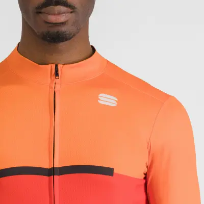 Sportful PISTA THERMAL dres red orange black