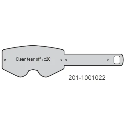 KENNY PERFORMANCE Tears off lenses