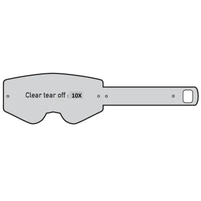 KENNY TRACK/TRACK+ Tears off lenses