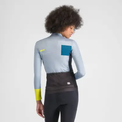 Sportful BREAKOUT SUPERGIARA THERMAL dámsky dres ice gray teal blu black cedar