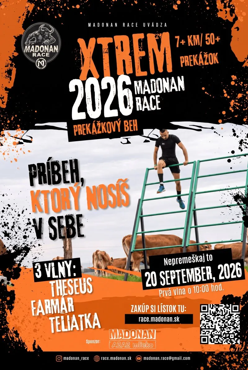 MADONAN RACE XTREM 2026 prekážkový beh