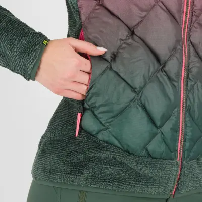 Karpos Smart Marmarole Dámska Bunda Fandango Pink/Jungle Green