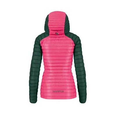 Karpos Alagna Down Dámska Bunda Fandango Pink/Jungle Green
