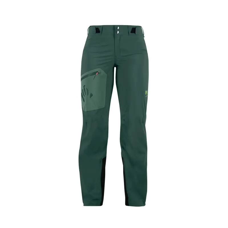 Karpos Valsesia Shell Dámske Nohavice Jungle Green/Duck Green