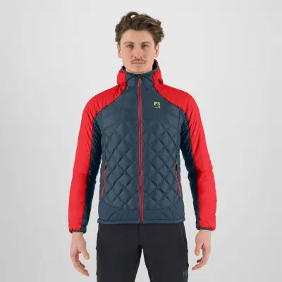 Karpos Lastei Active Plus Bunda Midnight/Fiery Red