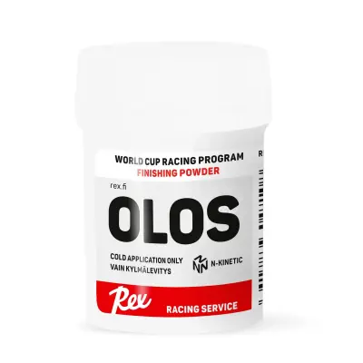 Rex OLOS N-Kinetic finishing powder, cold application, all snow types