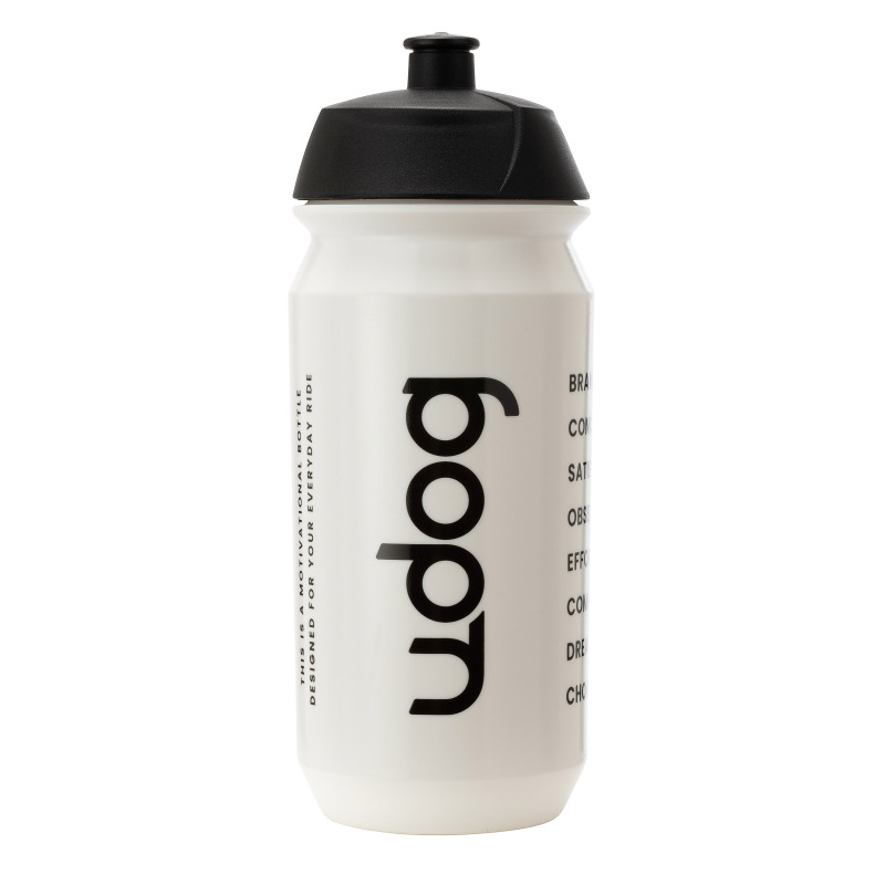 Udog fľaša 600 ml white/black logo