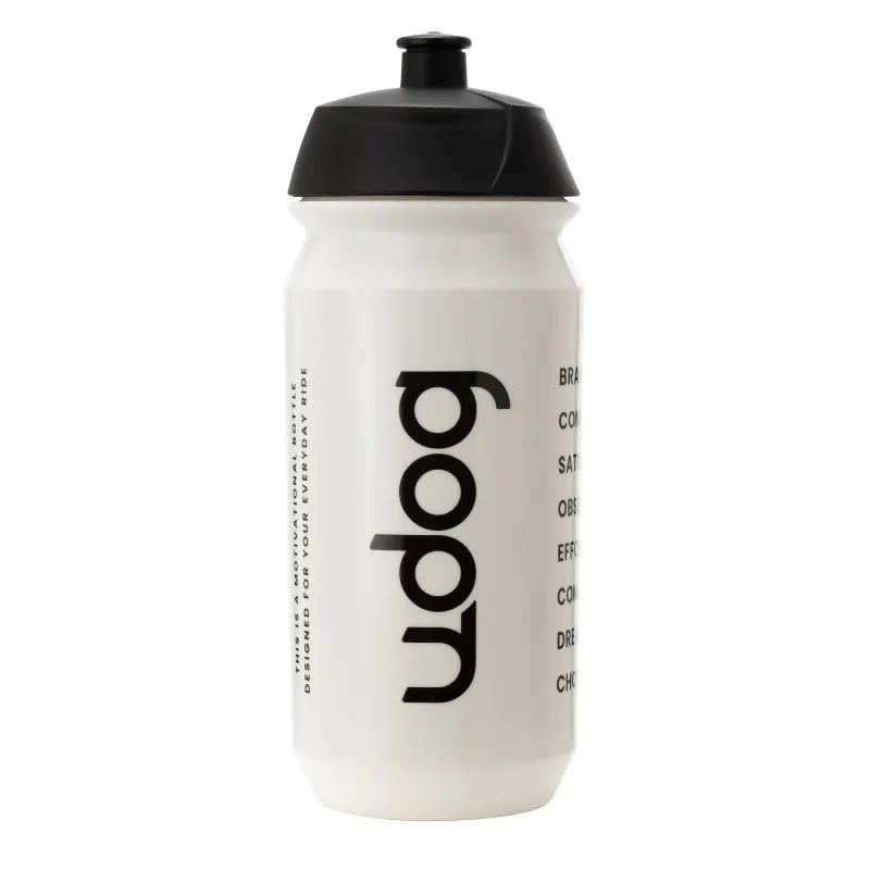 Udog fľaša 600 ml white/black logo