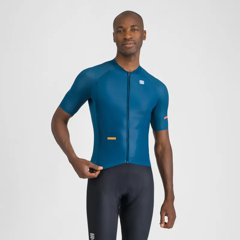 Letní cyklistický dres pánský Sportful Supernova modrý